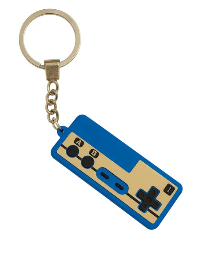 Retro 8-Bit Controller 3D  - Keychain Medal